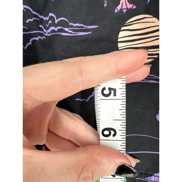 Party Pants Swim Shorts Mens Small Black Dinosaur Golf Animal Trunks Colorful - Picture 4 of 6